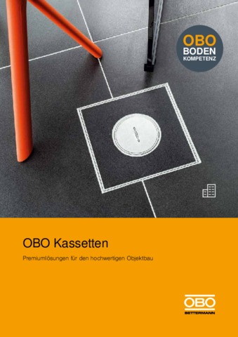 Kassetten - OBO Bodenkompetenz