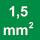 Nennquerschnitt 1,5 mm²