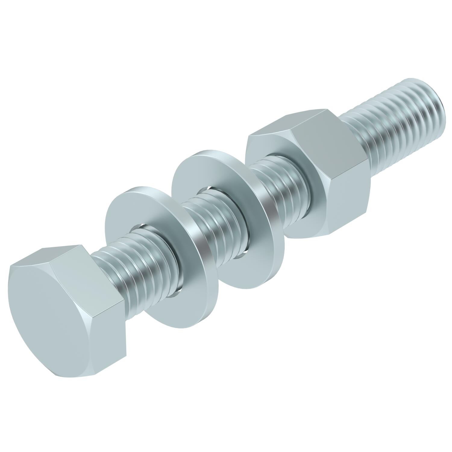 Sechskantschraube M12 F 12 | 80 | 19 | 12 | Stahl | OBO